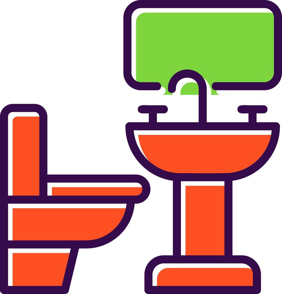 Toilet Vector Icon Design