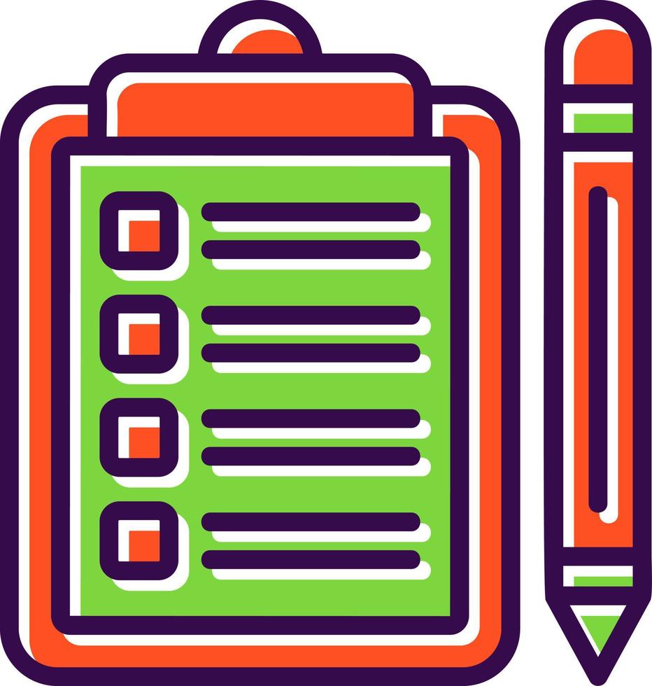 Check List Vector Icon Design