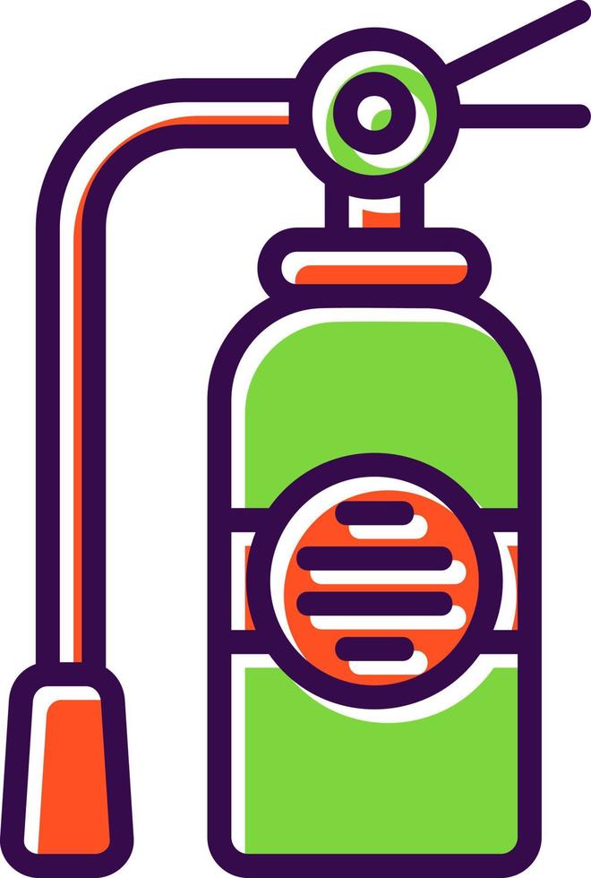 Fire Extinguisher Vector Icon Design