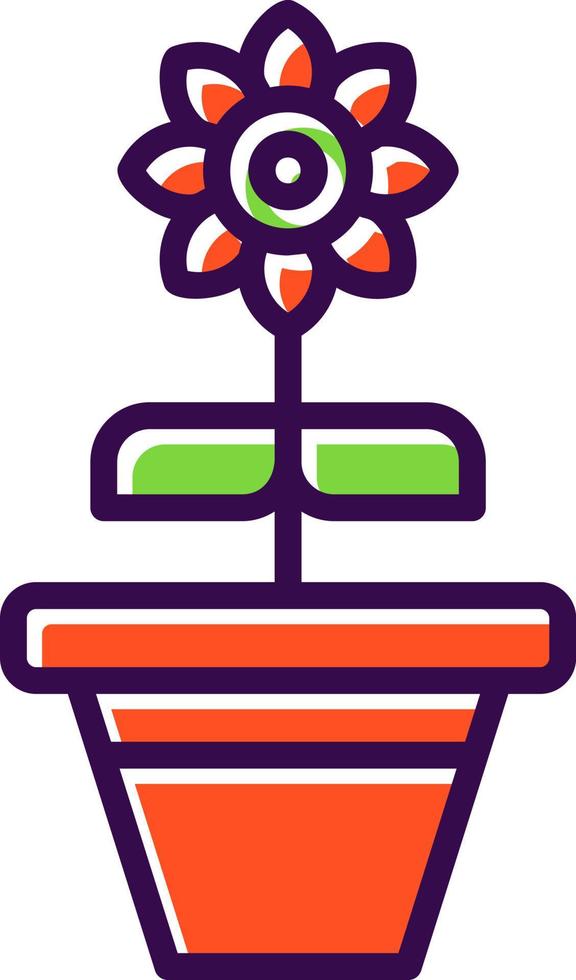 diseño de icono de vector de planta