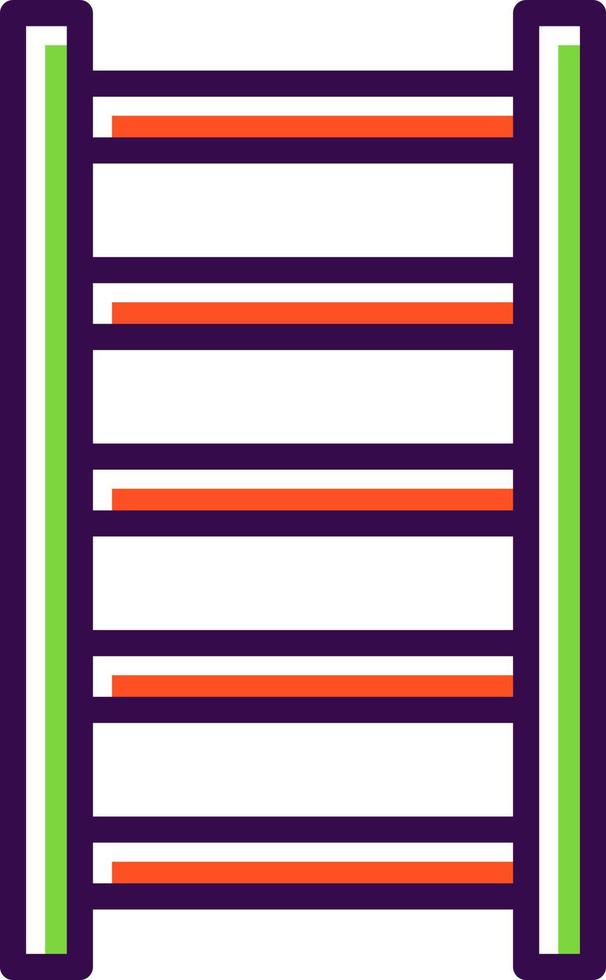 Step Ladder Vector Icon Design