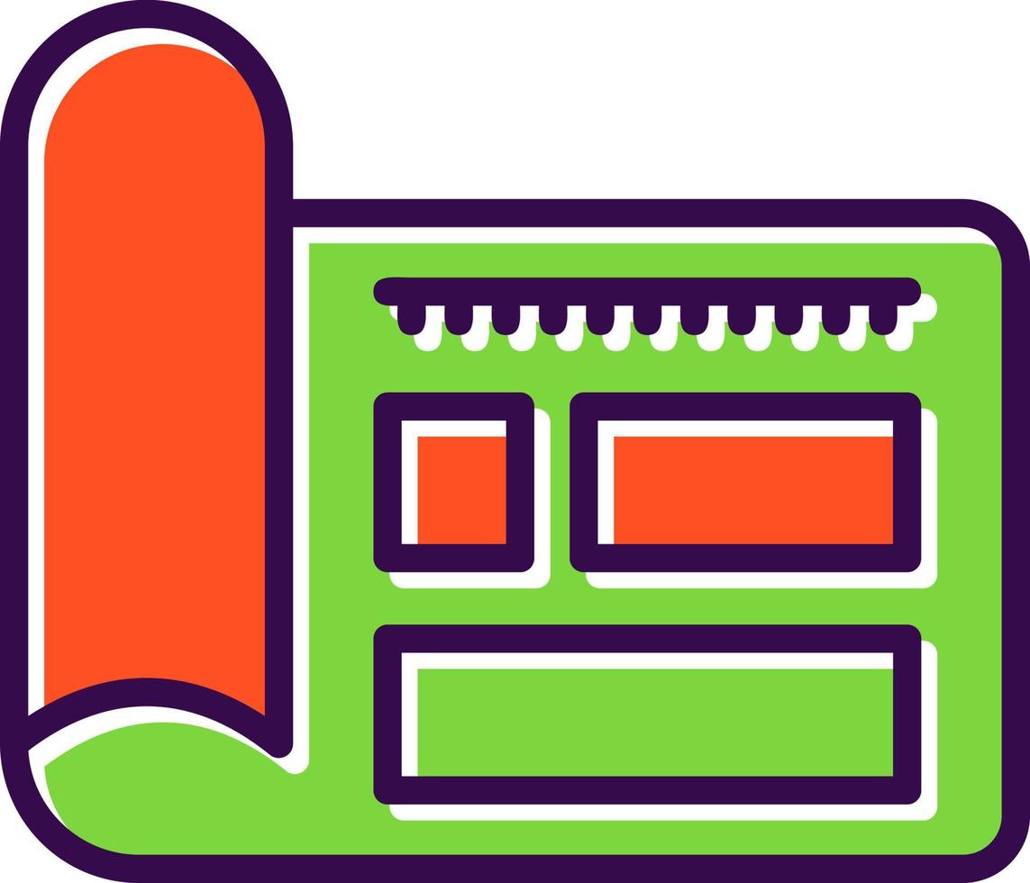 Blueprint Vector Icon Design