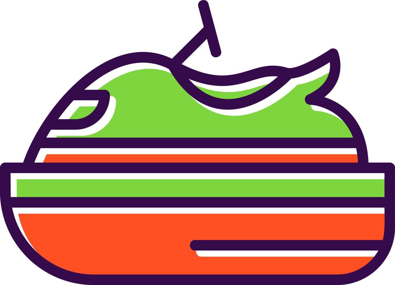 Jet Ski Vector Icon Design