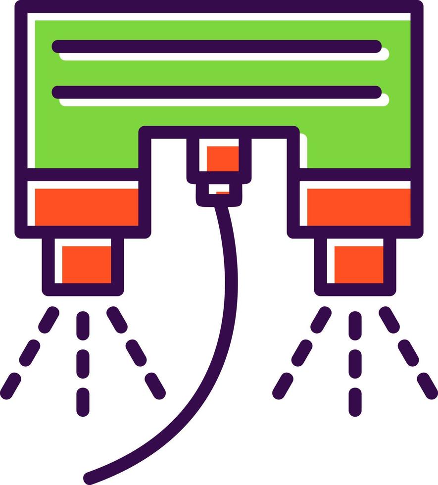 Flyboard Vector Icon Design