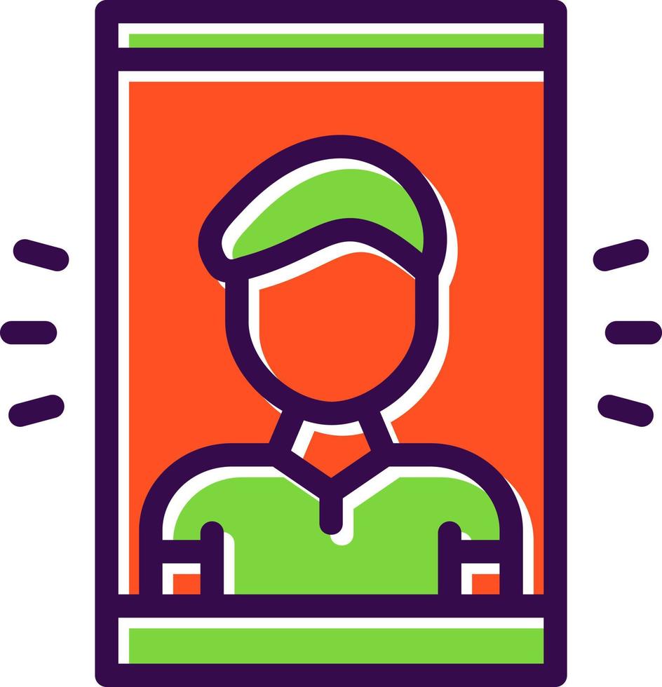 Selfie Vector Icon Design