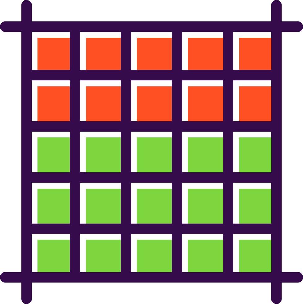 Square Layout Vector Icon Design