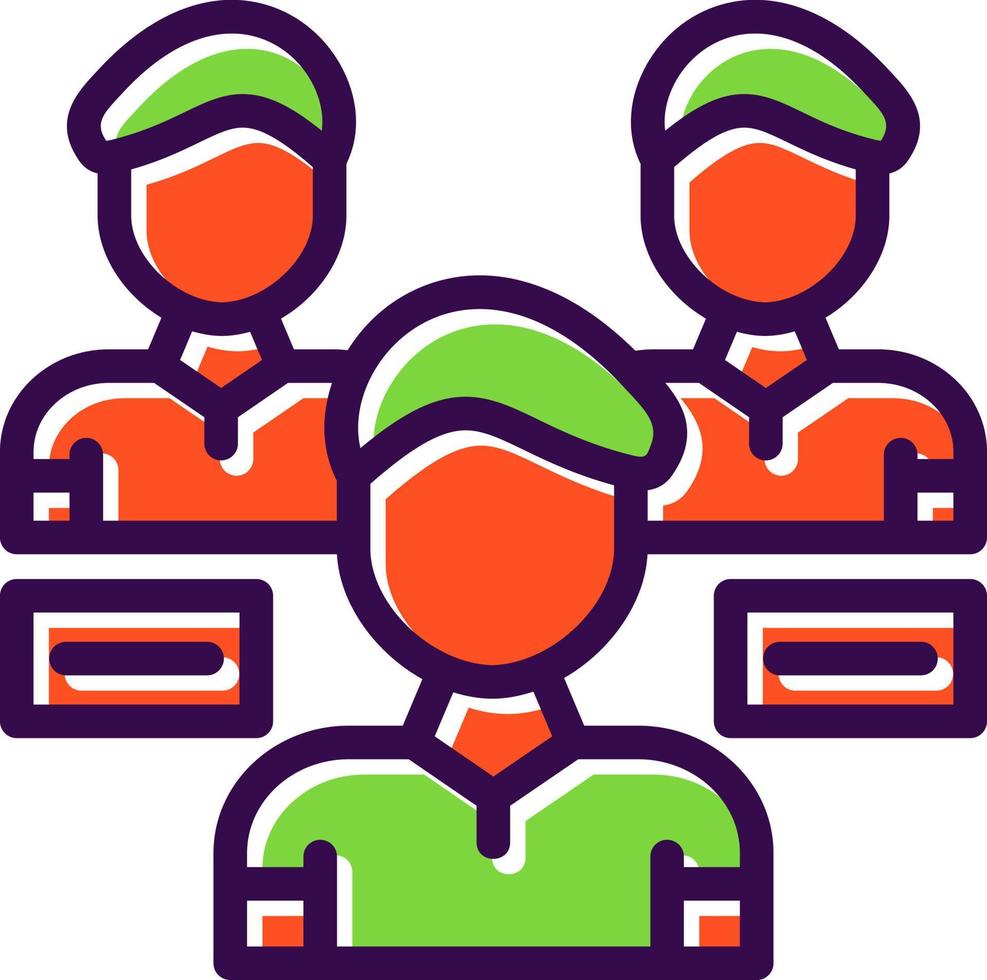 Audience Vector Icon Design
