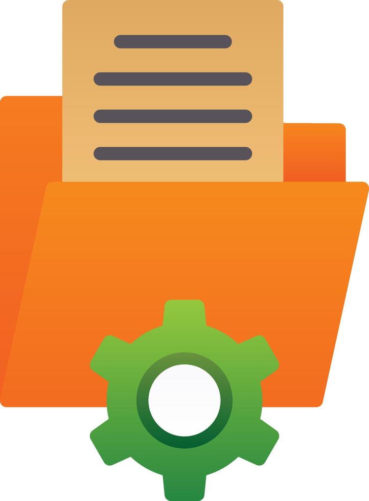 Data Management Vector Icon Design
