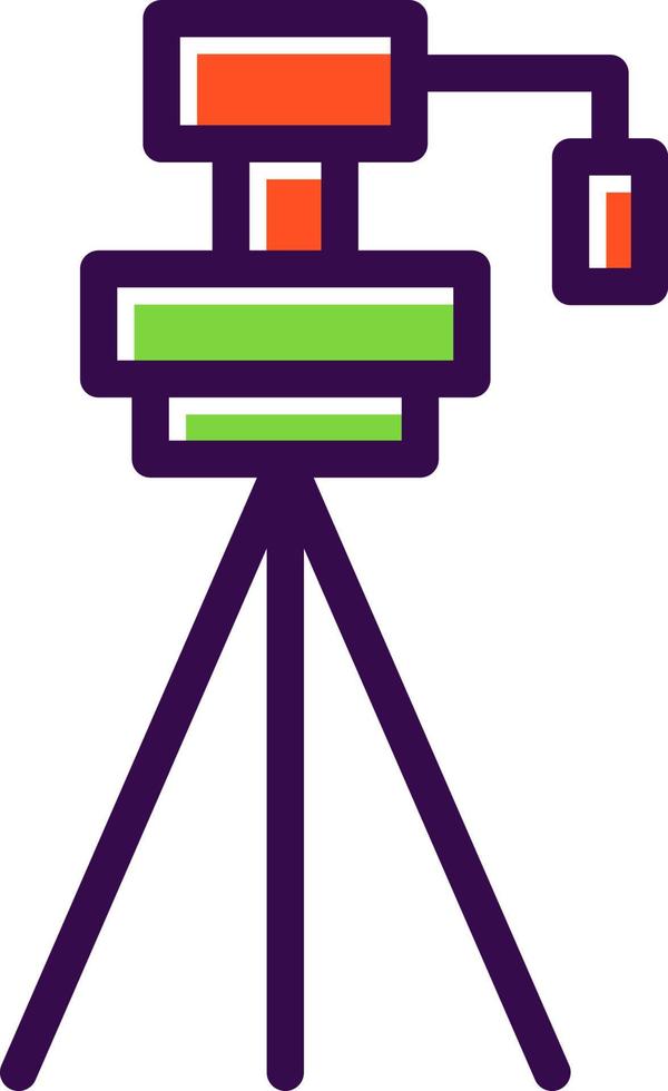 Tripod Vector Icon Design