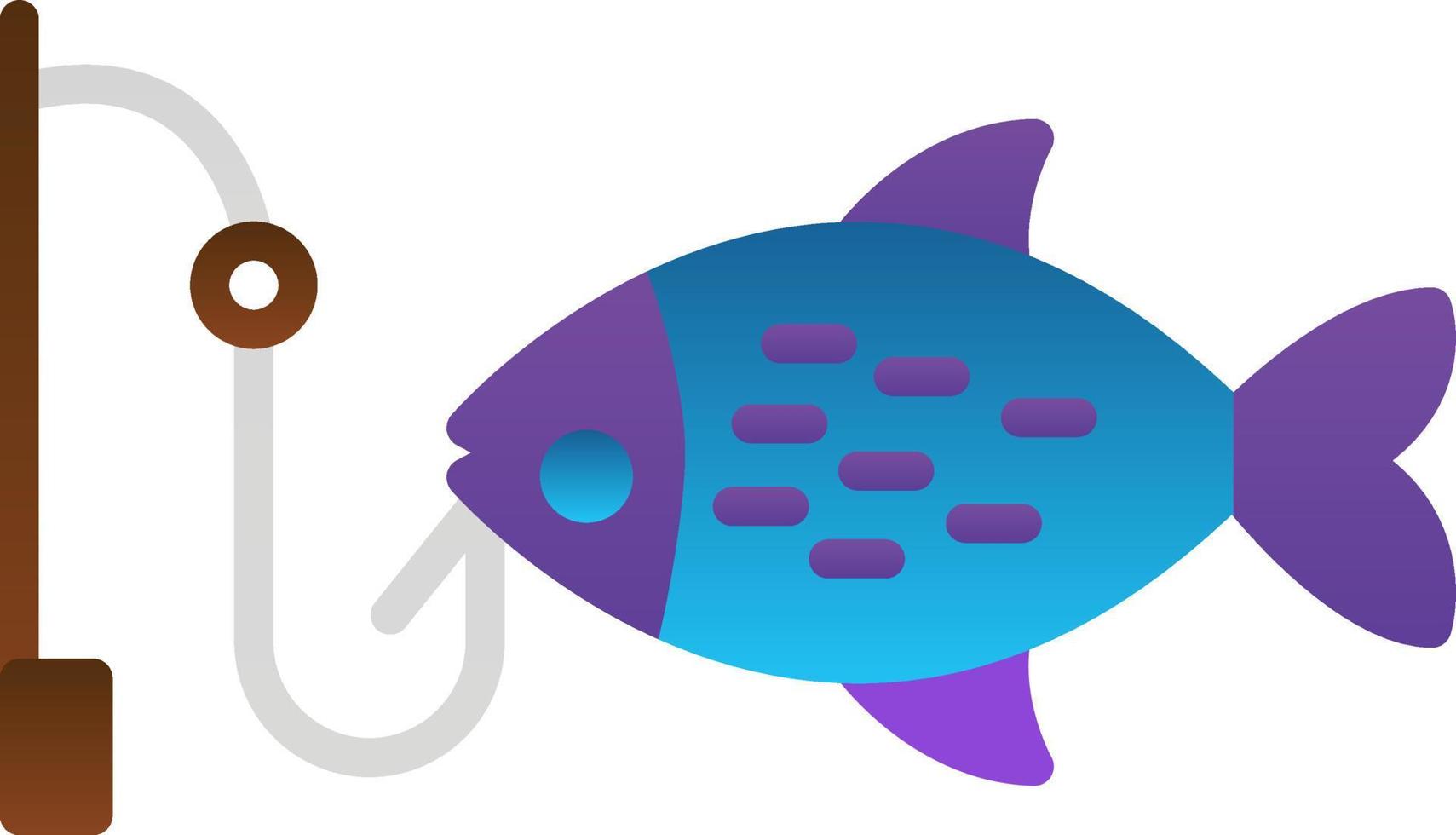 diseño de icono de vector de pesca