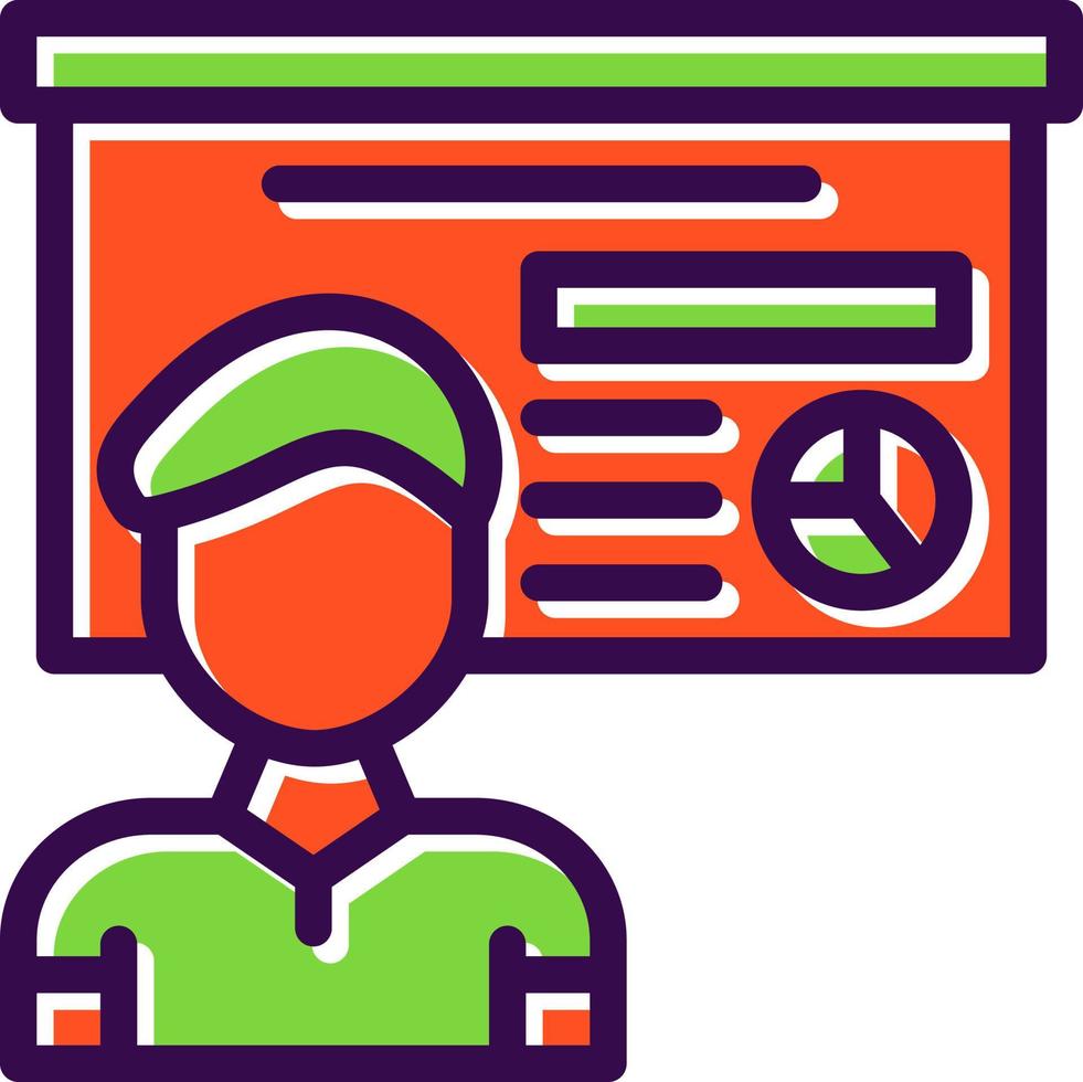 Lecture Vector Icon Design