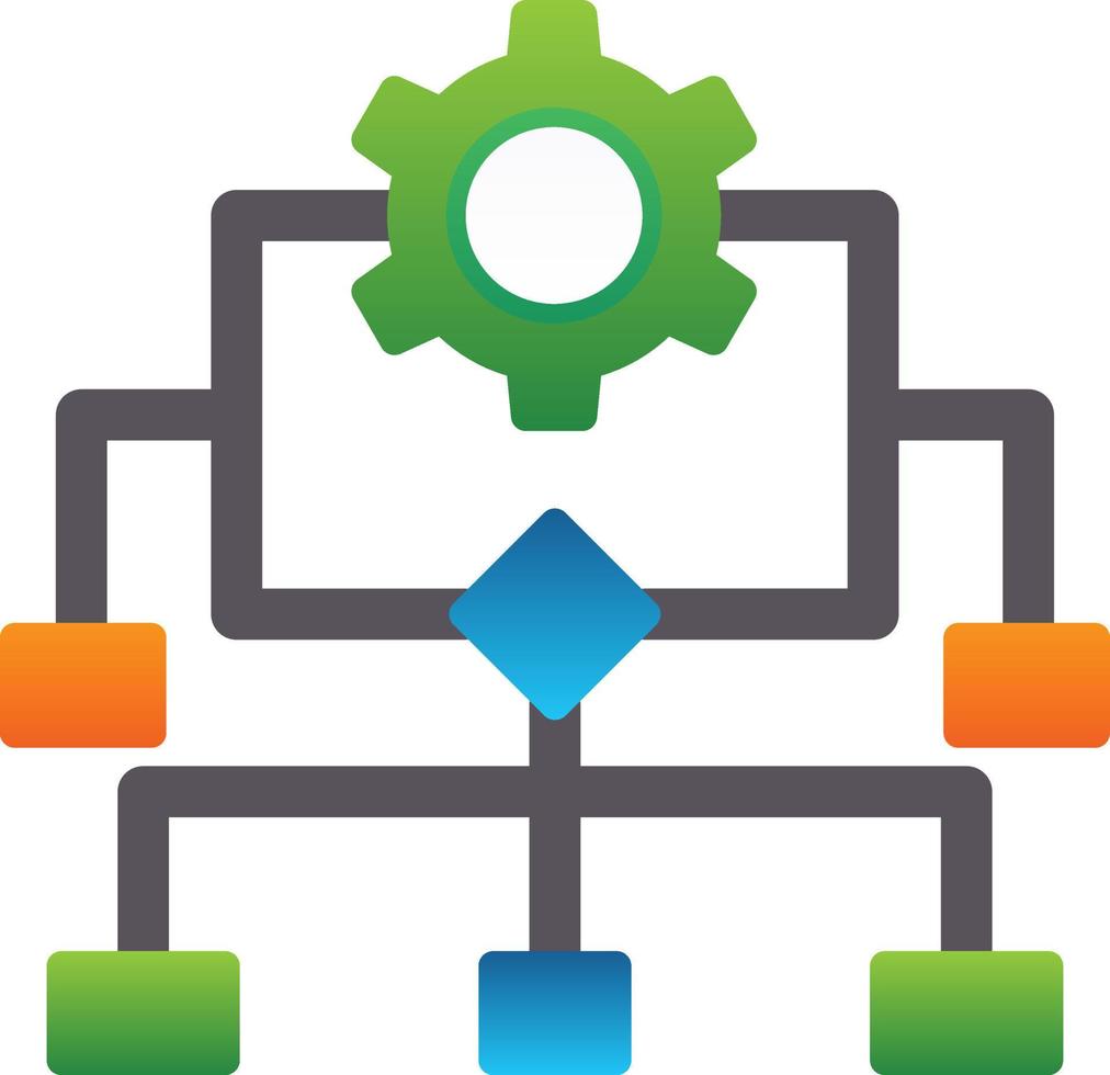 Process Vector Icon Design