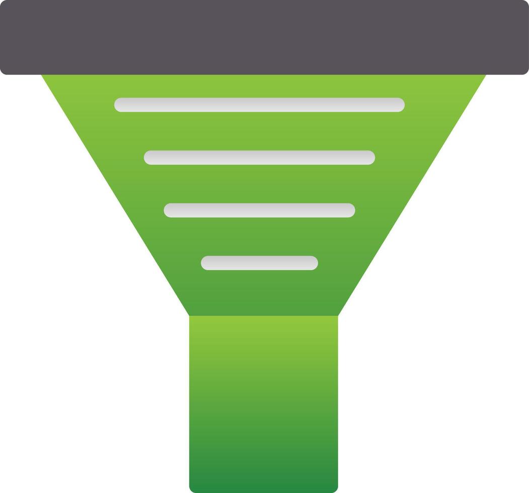 Funnel Vector Icon Design