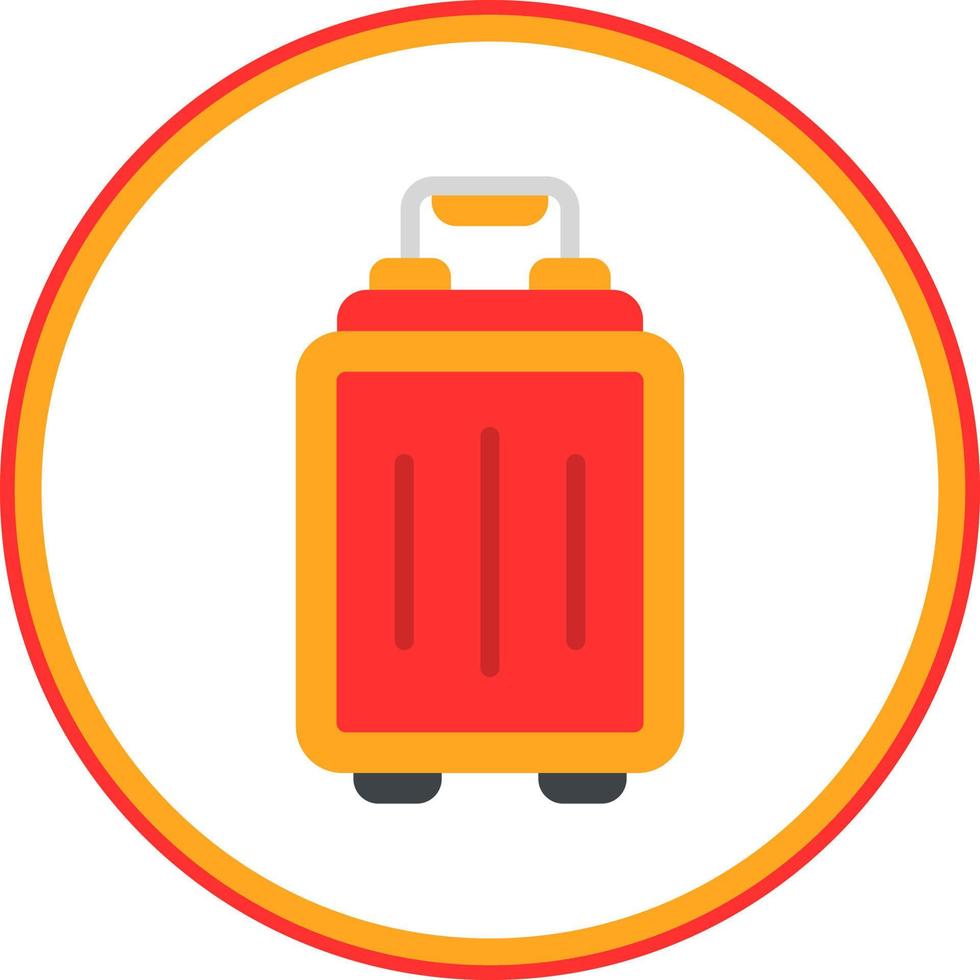Luggage Vector Icon Design
