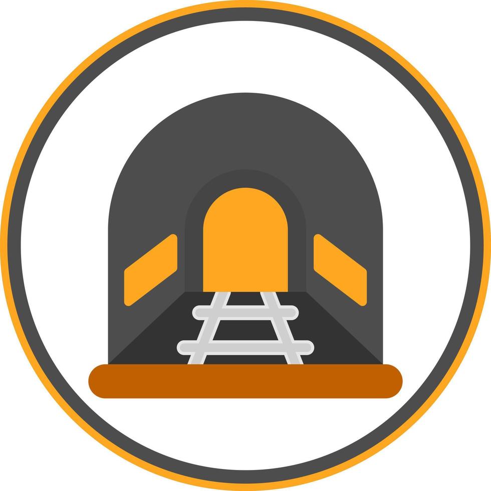 Tunnel Vector Icon Design