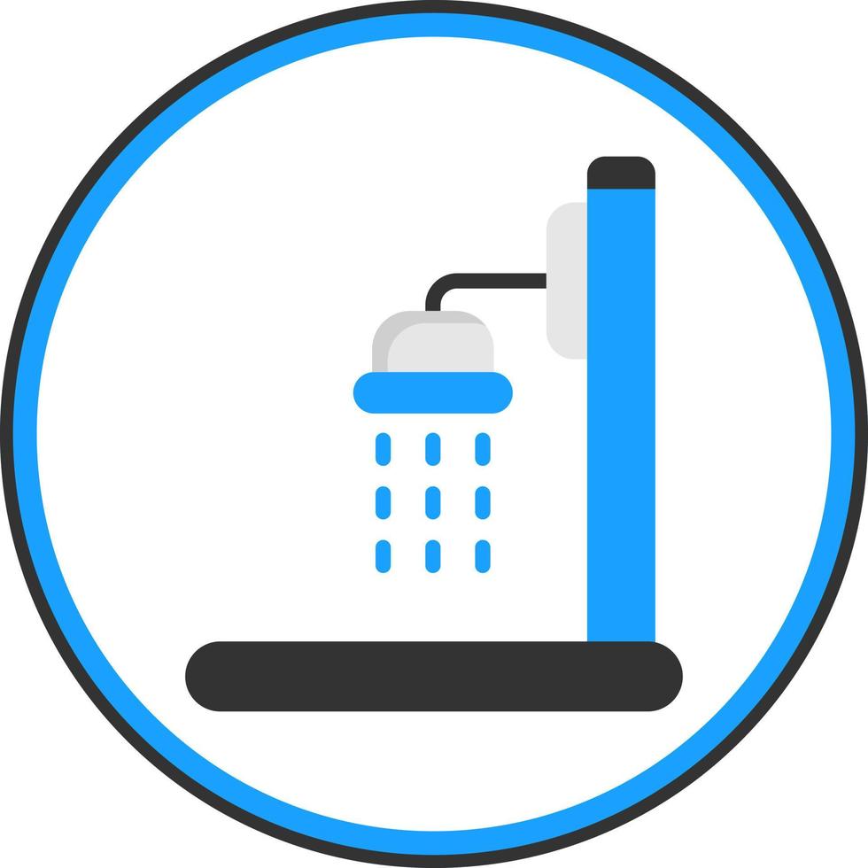 Shower Vector Icon Design