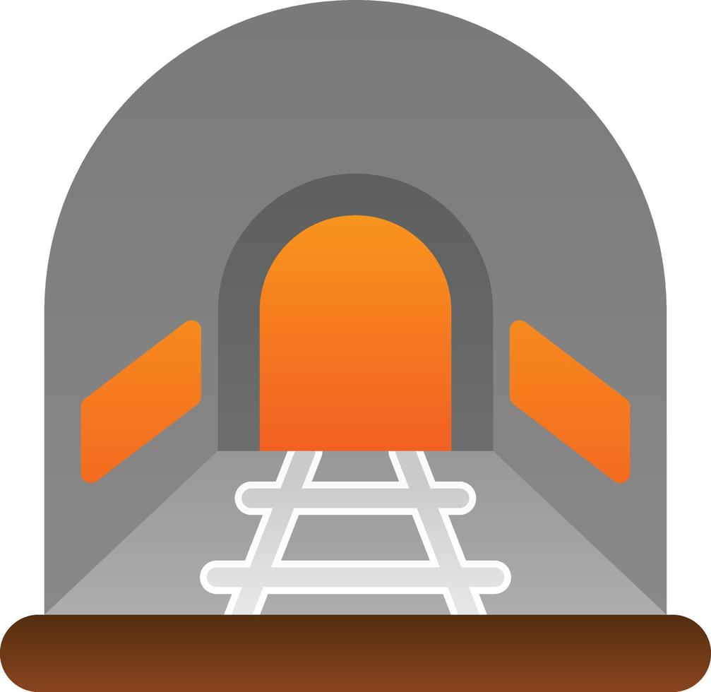 Tunnel Vector Icon Design