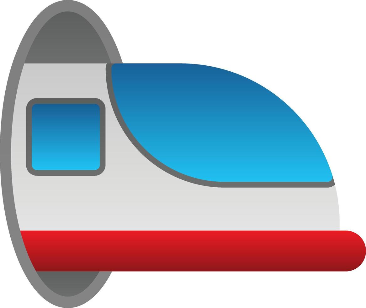 Hyperloop Vector Icon Design