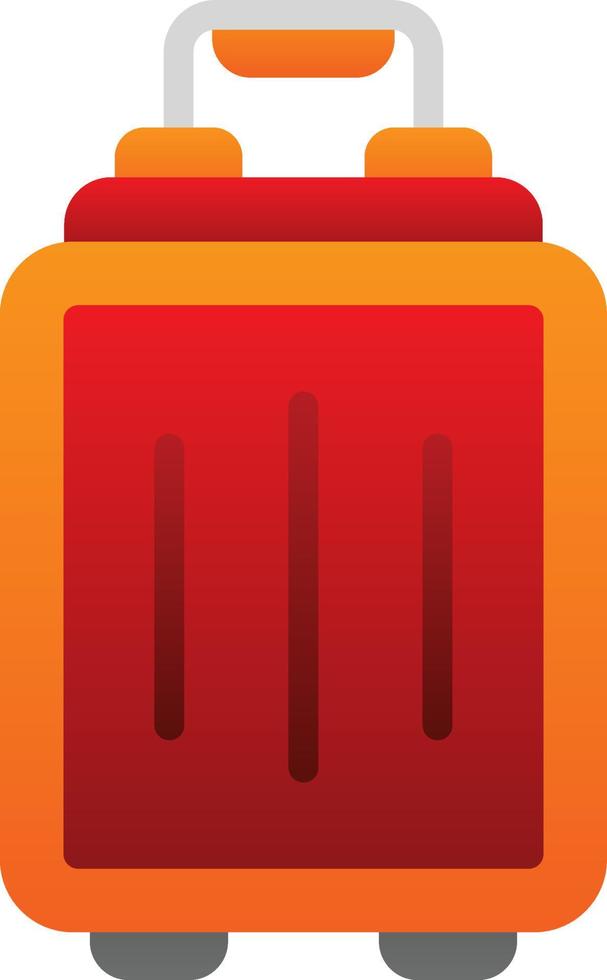 Luggage Vector Icon Design
