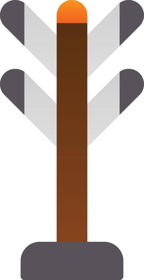 Coat Rack Vector Icon Design