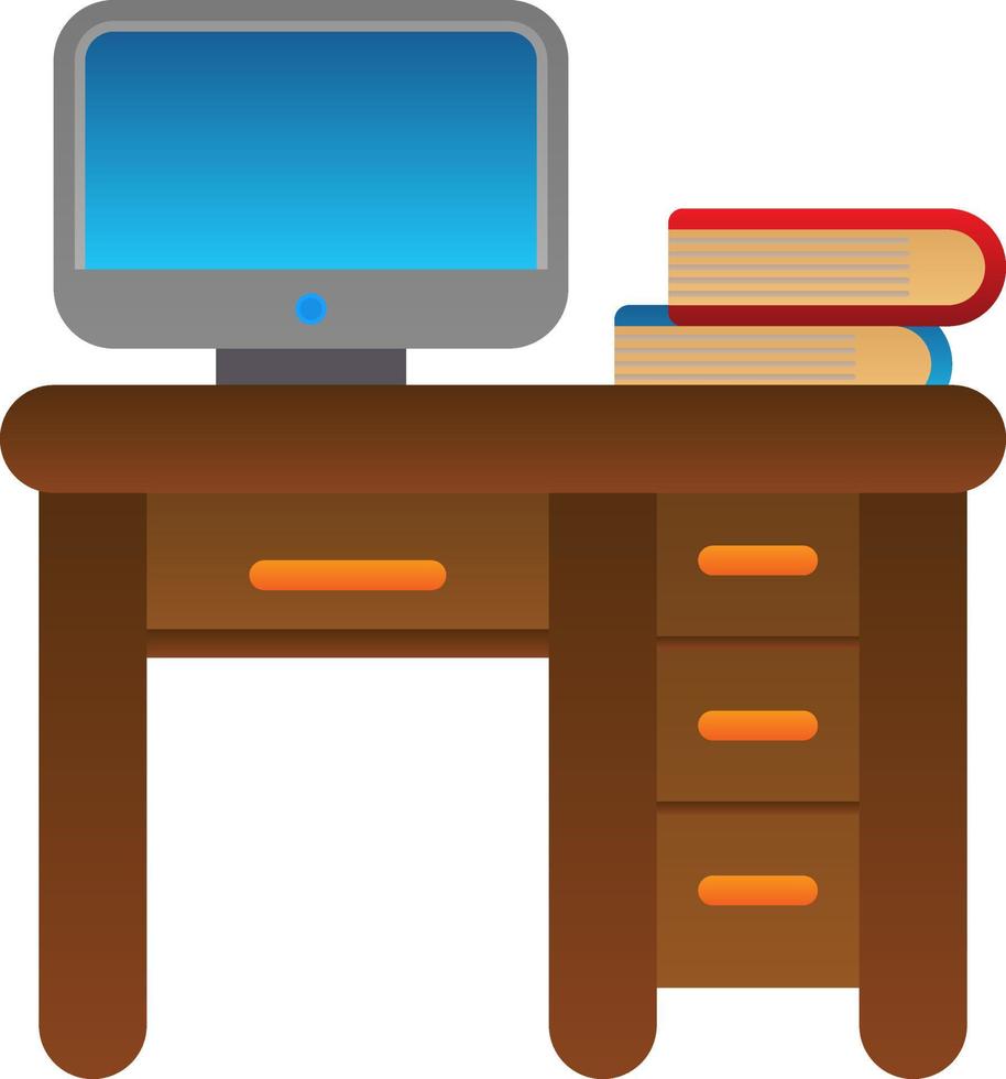 Desk Vector Icon Design