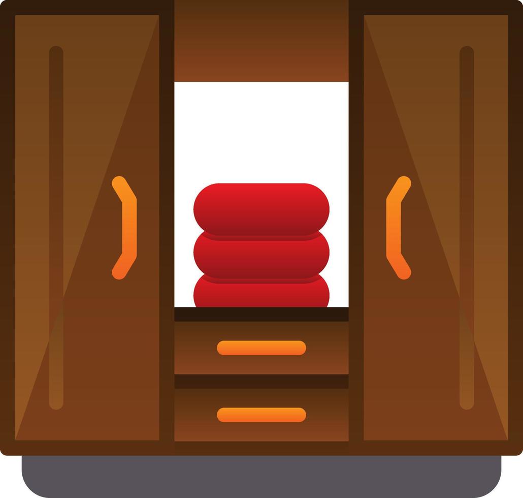 Wardrobe Vector Icon Design
