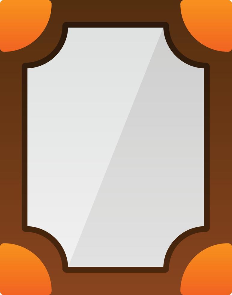 Mirror Vector Icon Design