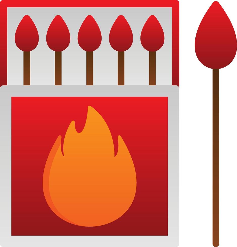 Matches Vector Icon Design