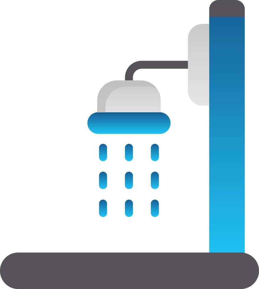 Shower Vector Icon Design