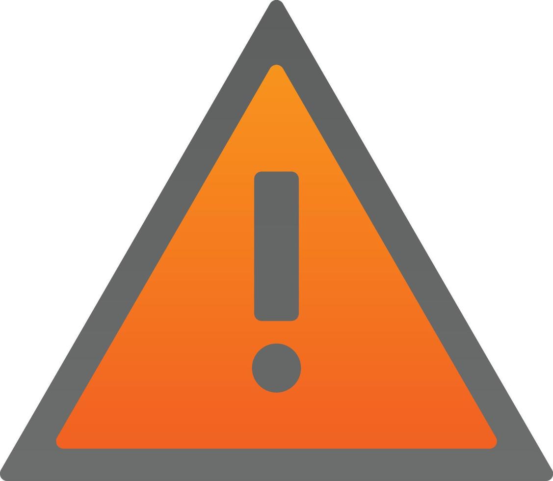 Exclamation Mark Vector Icon Design
