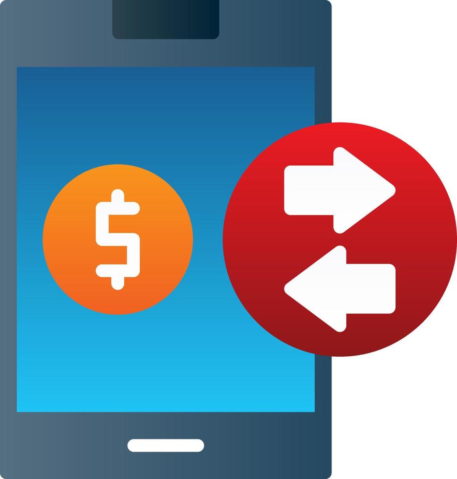 Transaction Vector Icon Design