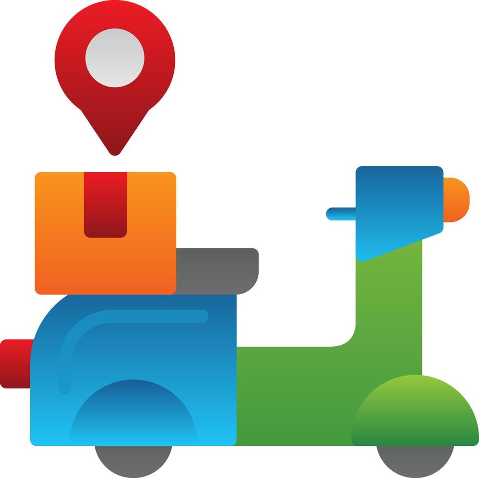 Delivery Location Vector Icon Design