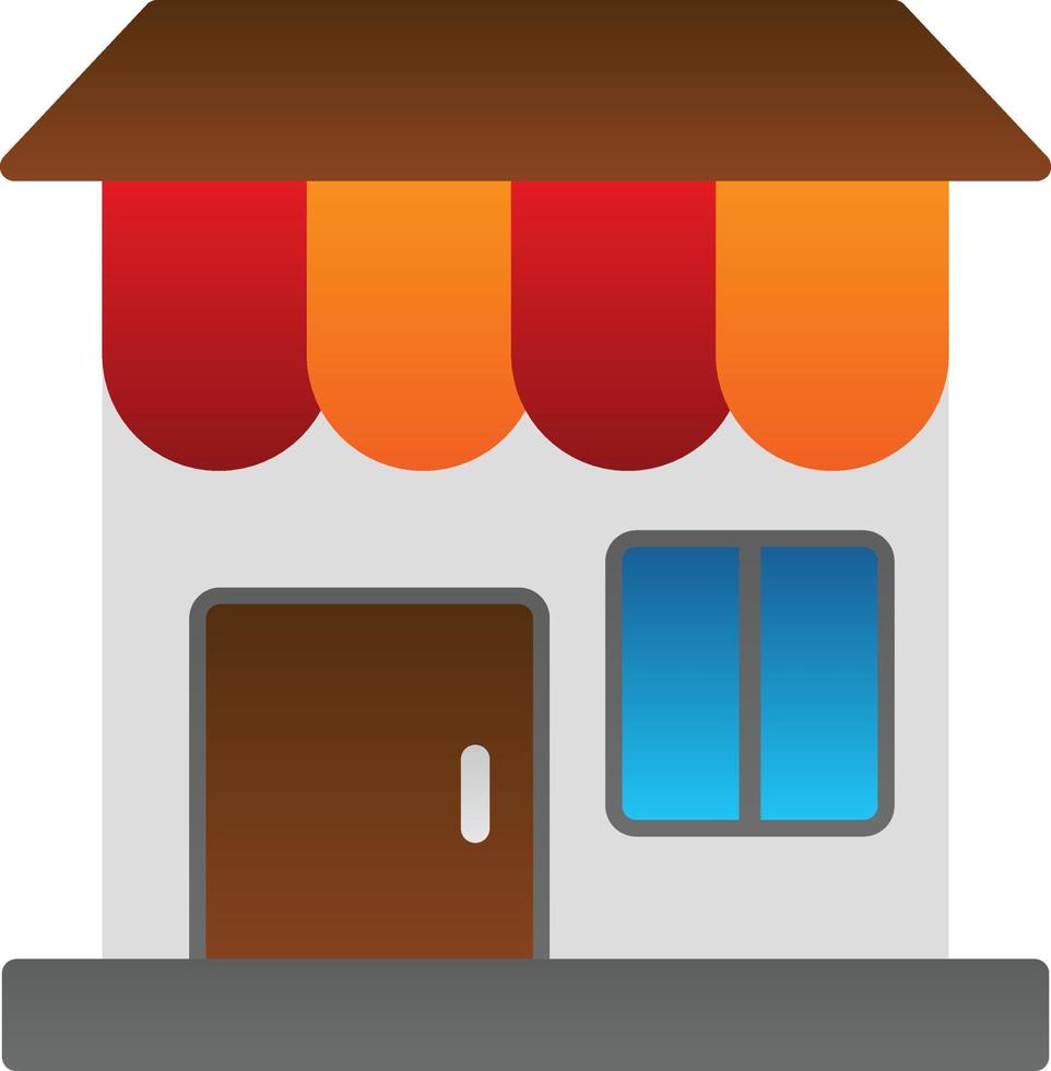 diseño de icono de vector de tienda