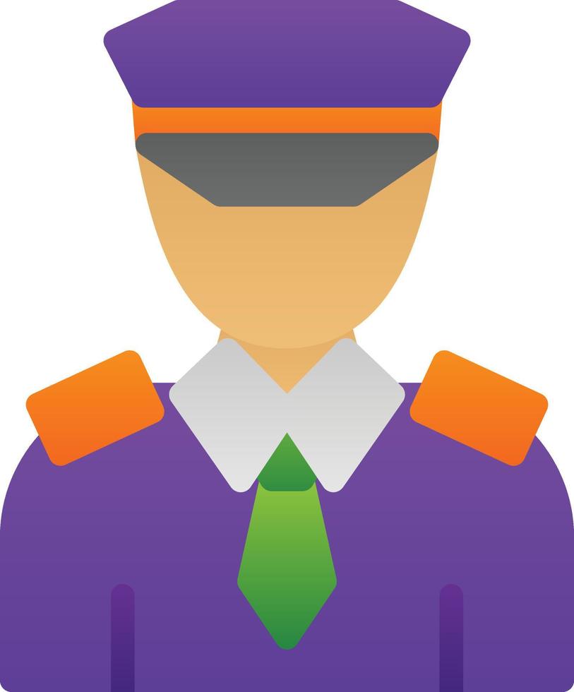 Pilot Vector Icon Design