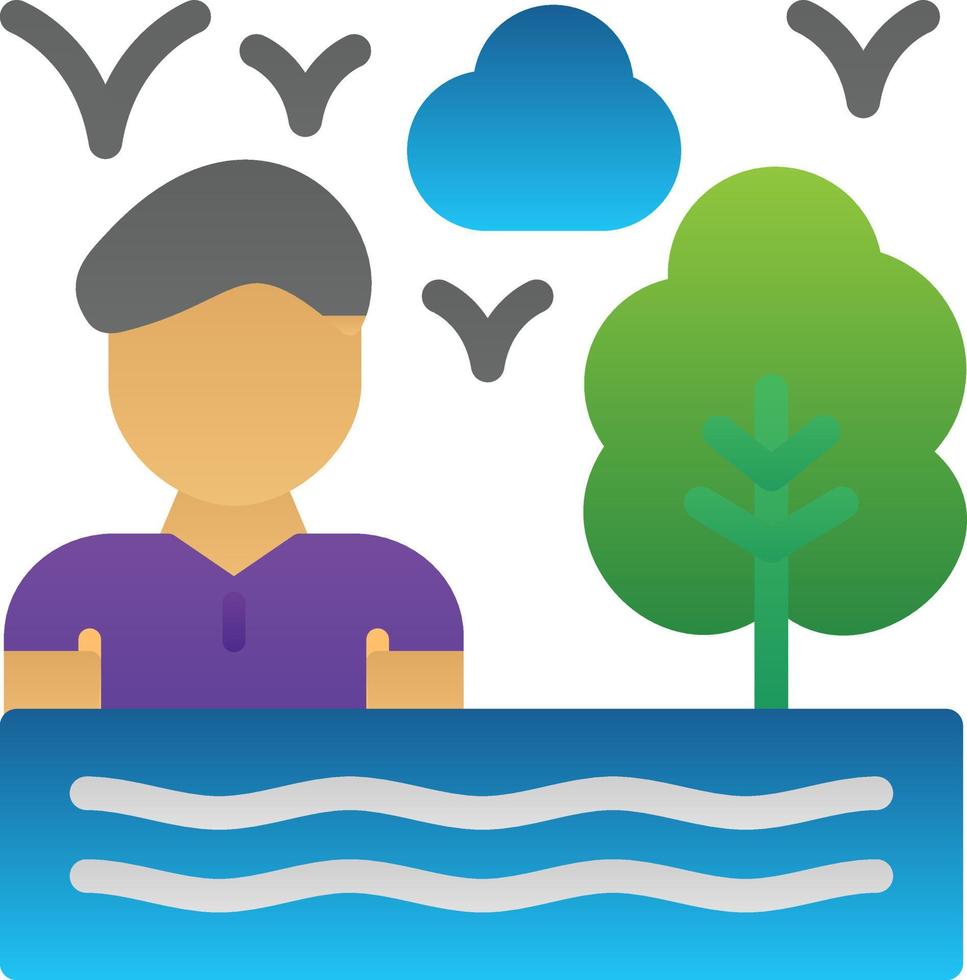 Outing Vector Icon Design