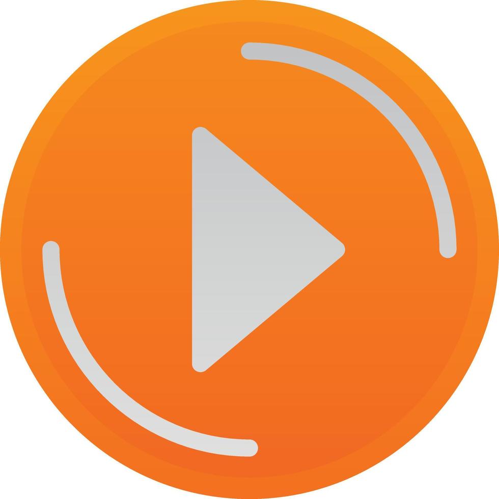 Play button Vector Icon Design