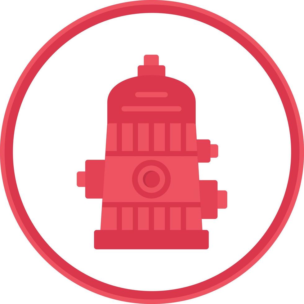 Hydrant Vector Icon Design