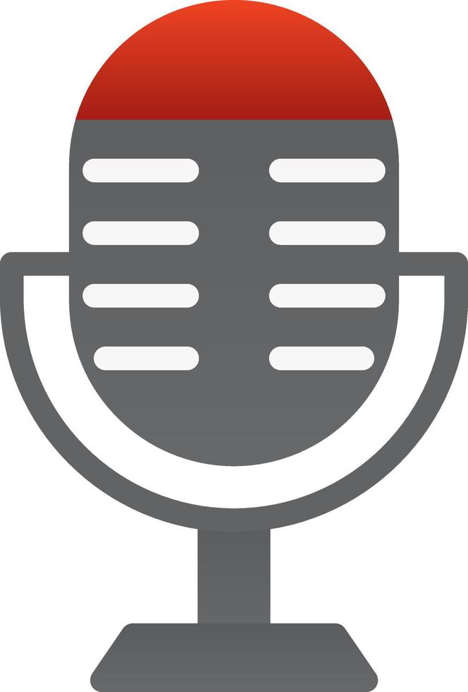 Mike Vector Icon Design