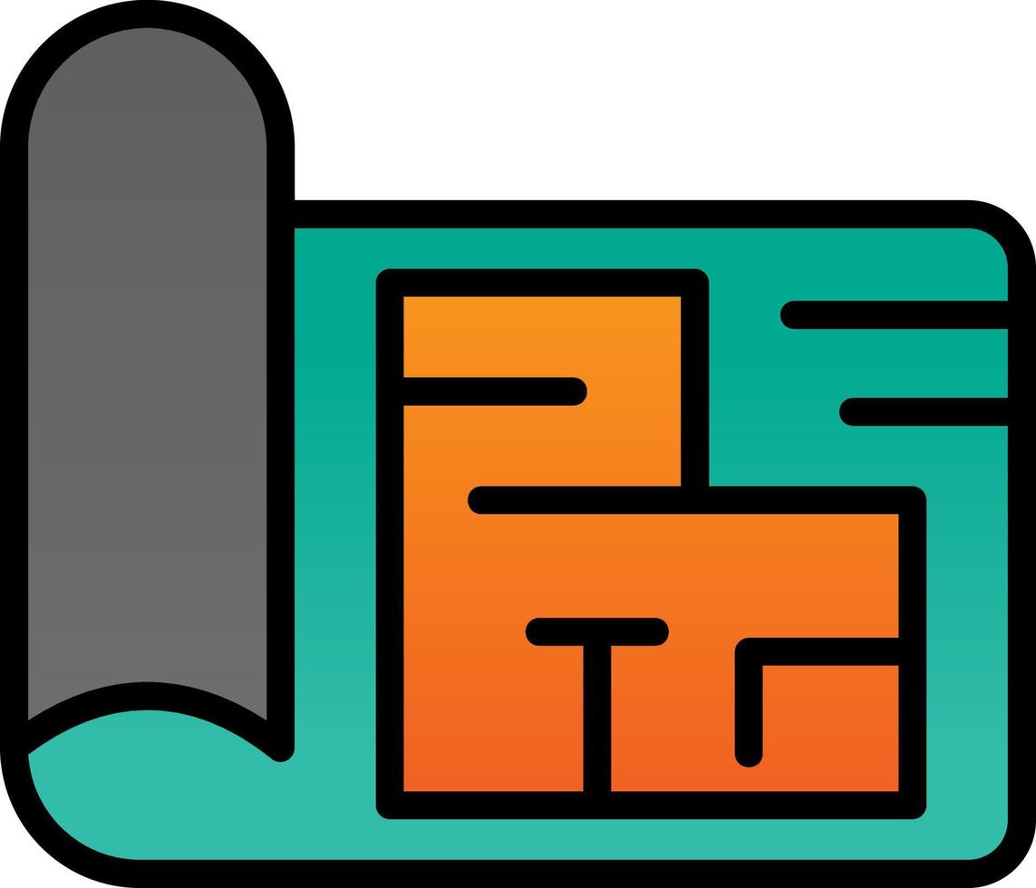 Blueprint Vector Icon Design