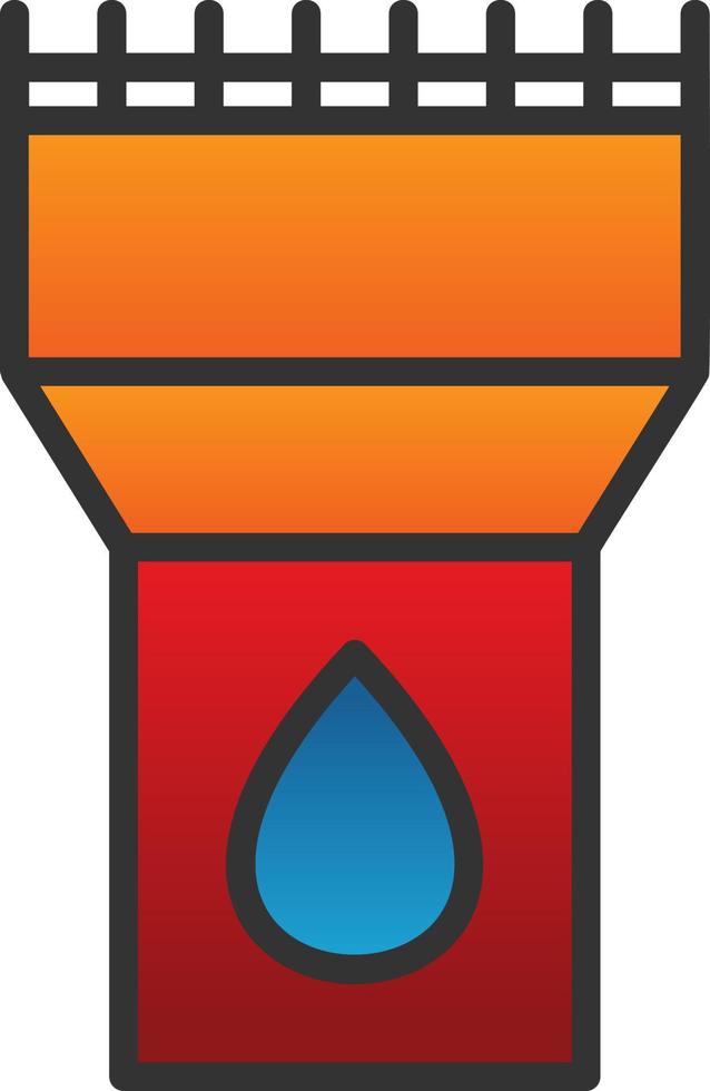 diseño de icono de vector de torre de agua