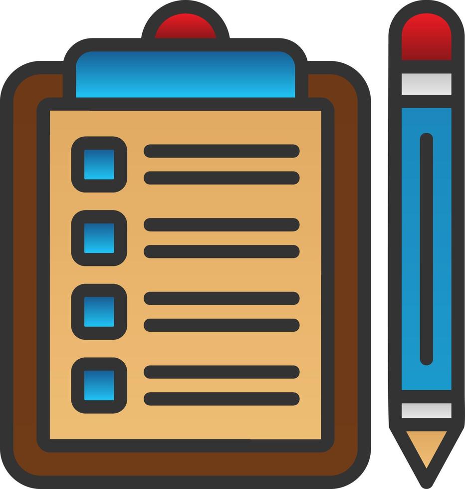 Check List Vector Icon Design