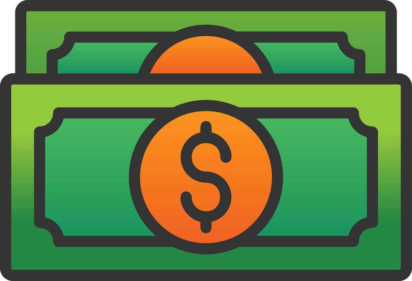 Salary Vector Icon Design