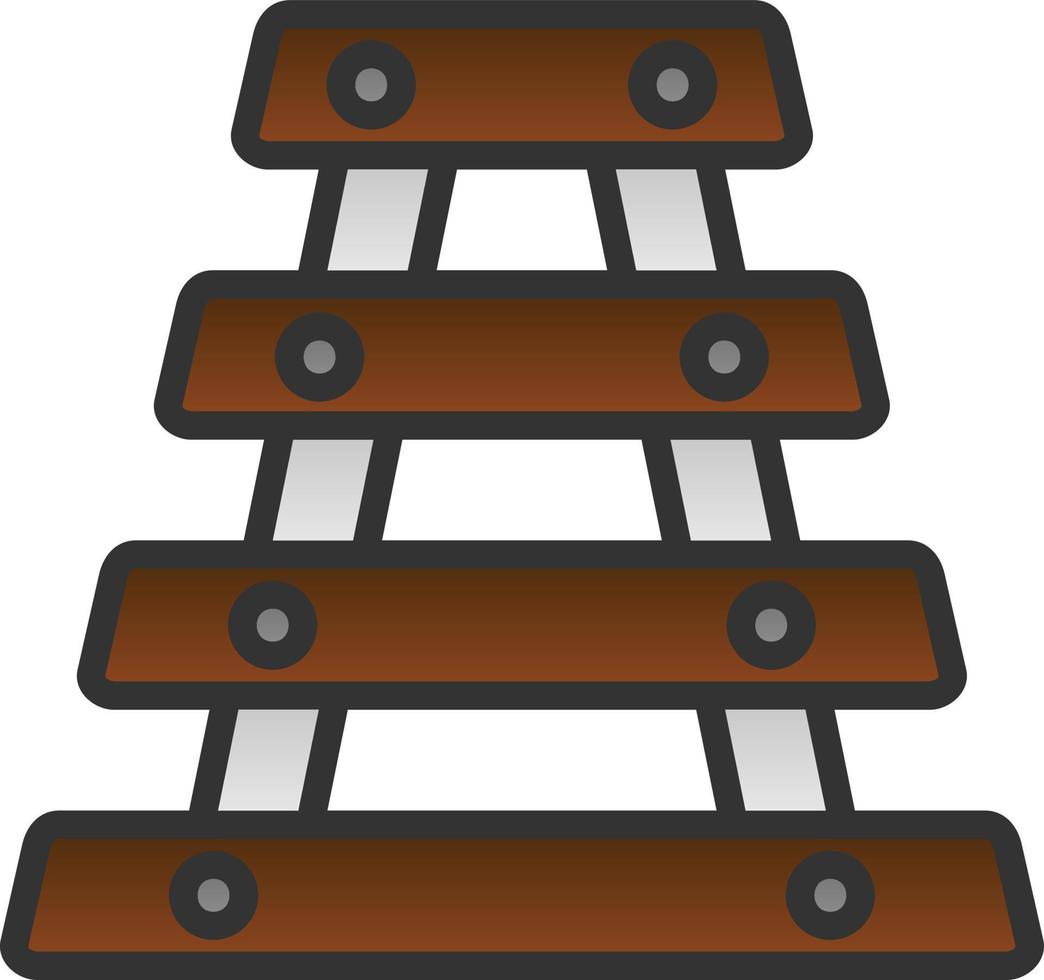 Railroad Vector Icon Design