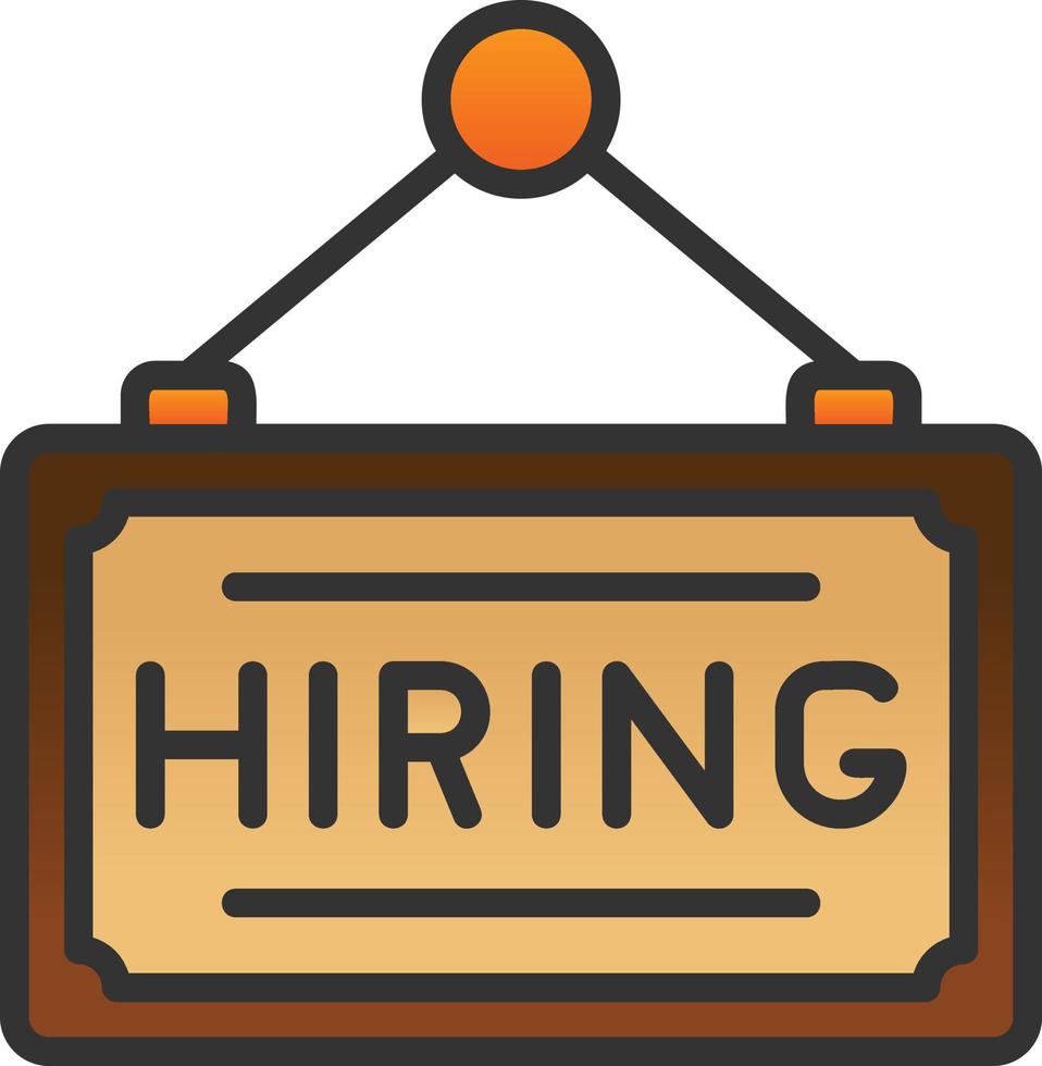 Hiring Vector Icon Design