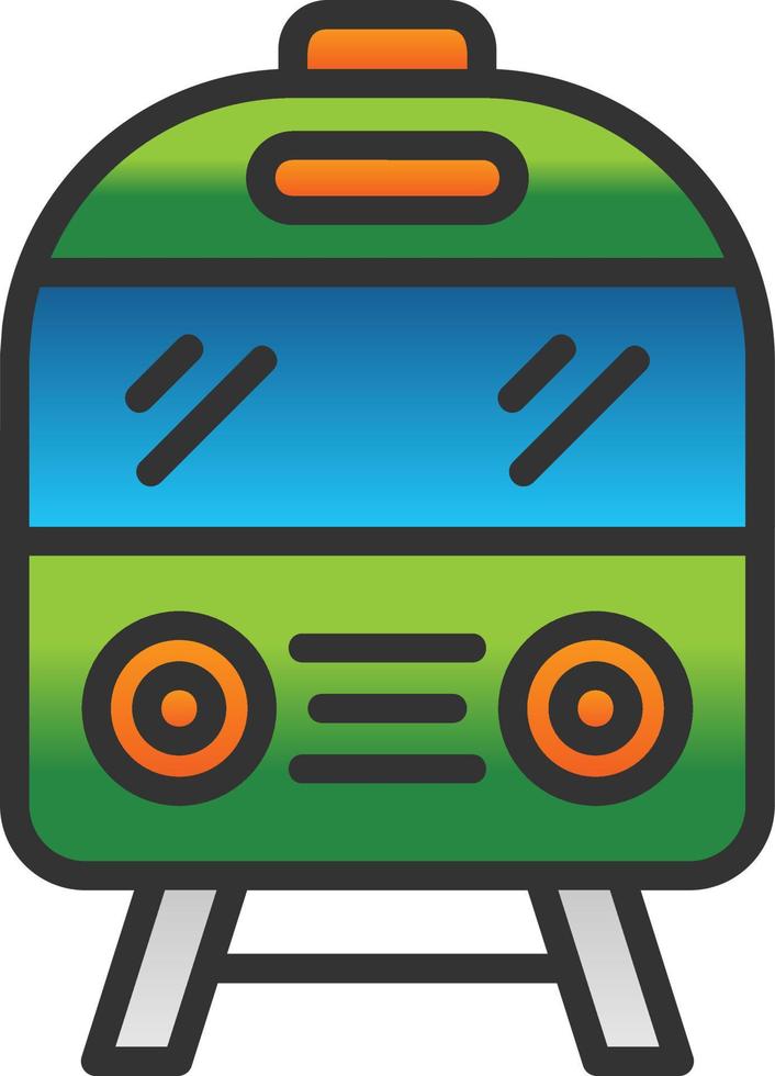 Train Vector Icon Design
