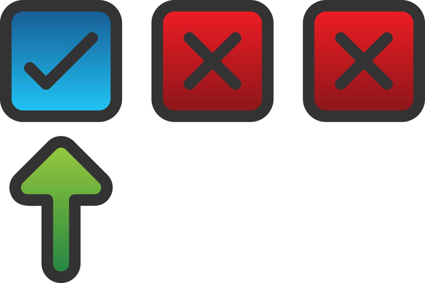 Selection Vector Icon Design