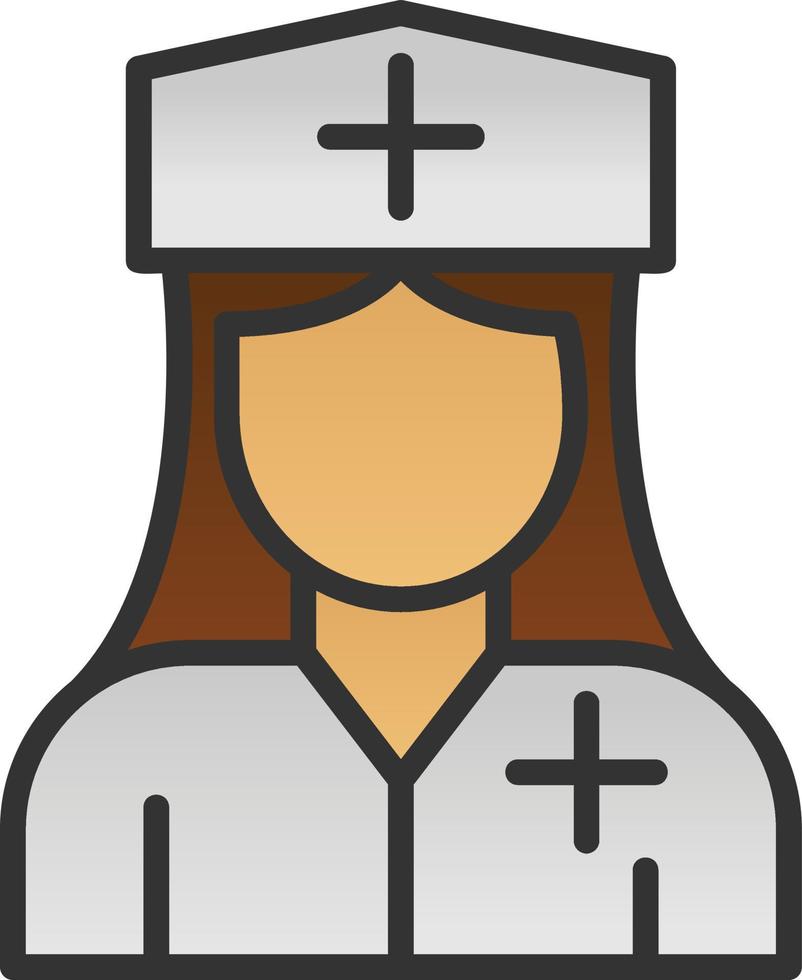 Nurse Vector Icon Design