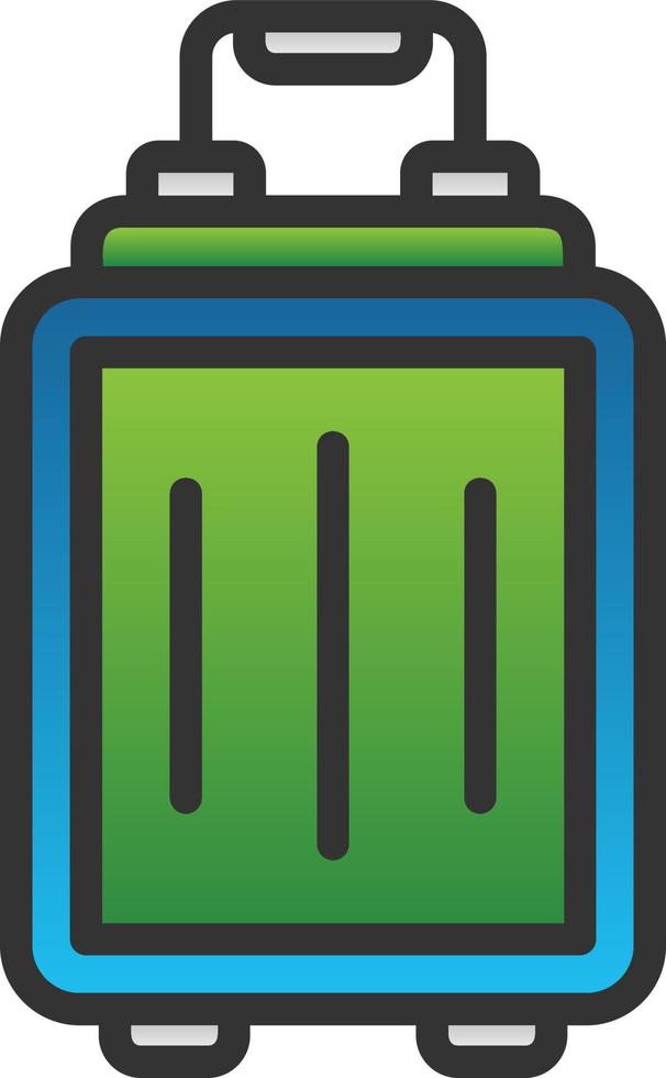 Luggage Vector Icon Design