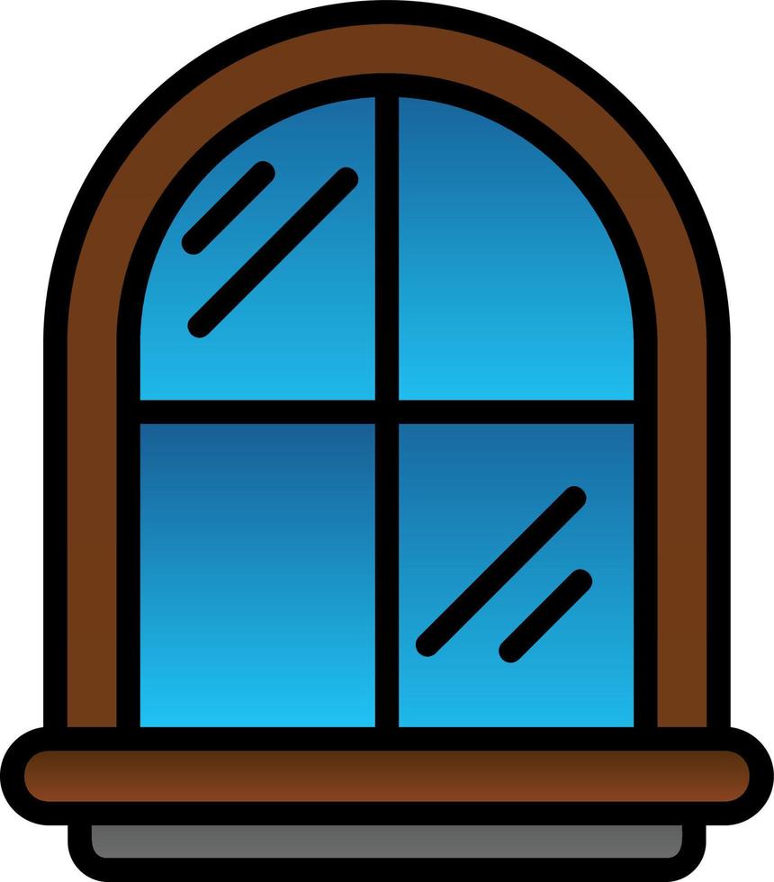 Window Vector Icon Design