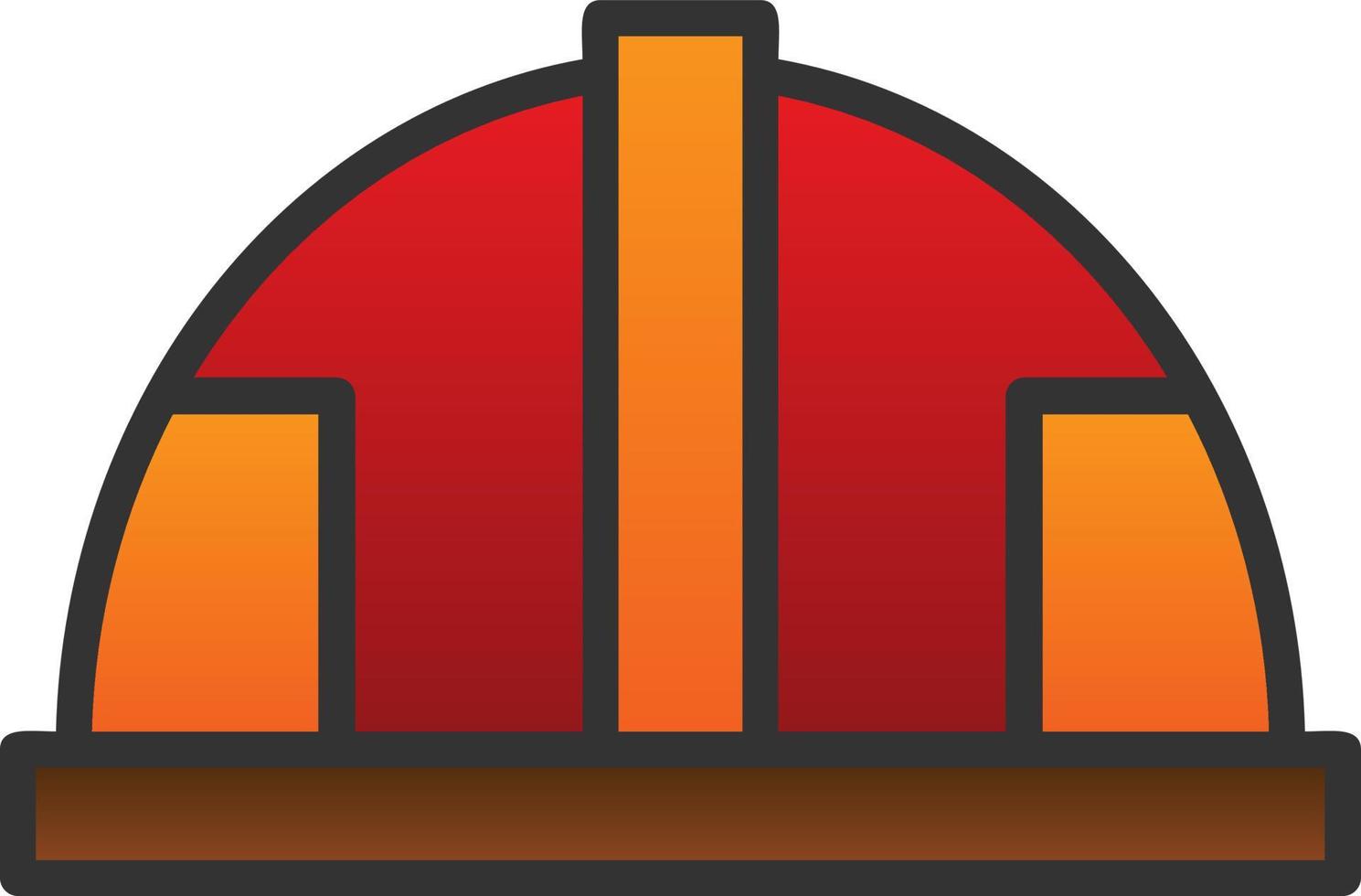 Helmet Vector Icon Design
